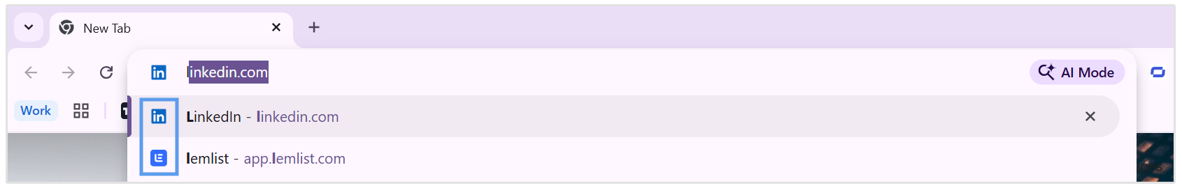 Search bar recommendations